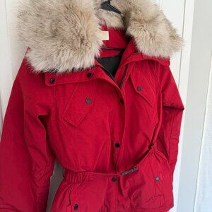 MICHAEL KORS WINTER COAT W/ FUR TRIM  ✨ Size M ✨